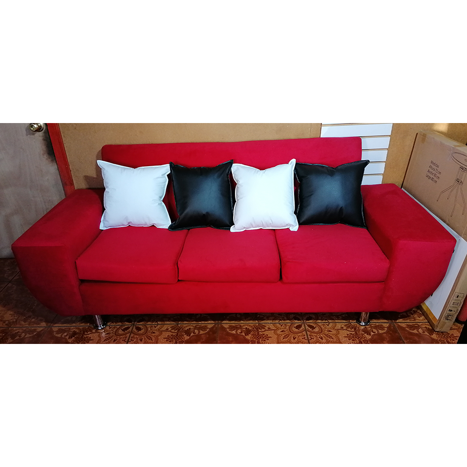 Sofá 3 cuerpos + 2 puf joseaccs